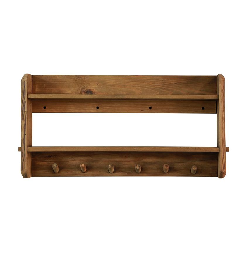 Naulakko hyllyllä RUSTIC