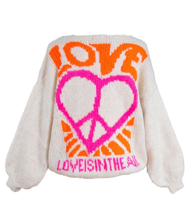 Neule valkoinen love