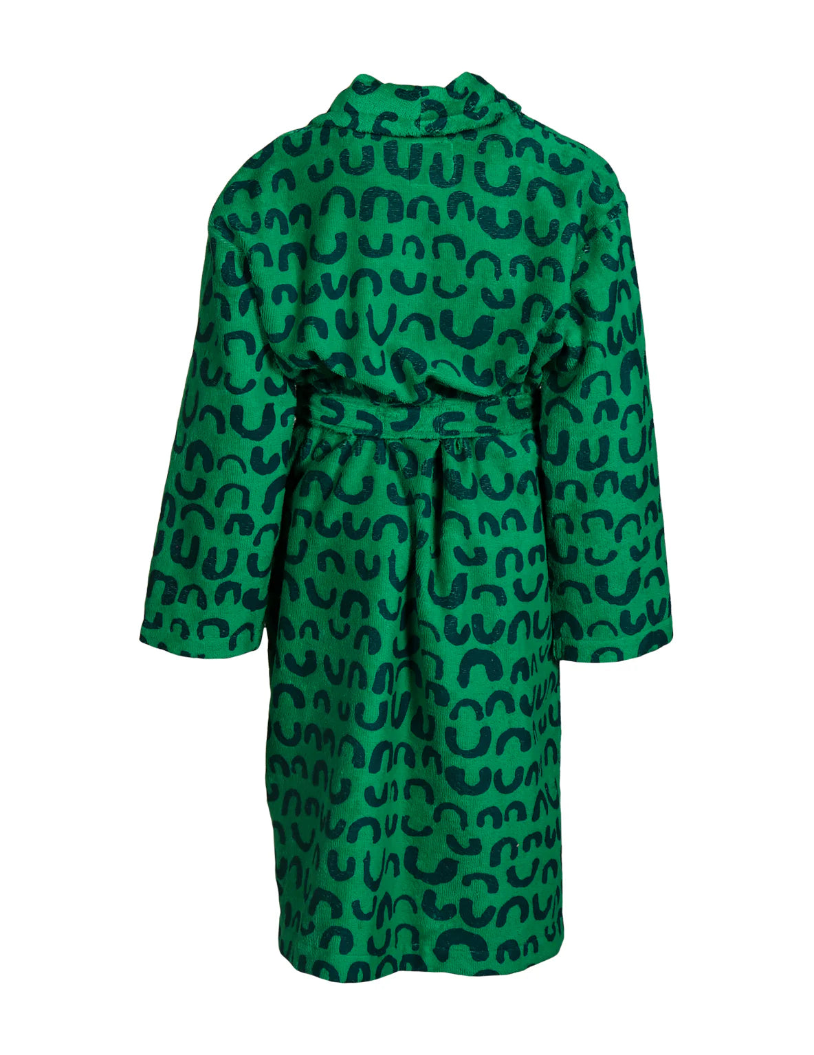 Lasten Velourkylpytakki Nurinkurin, Vihreä/Sininen