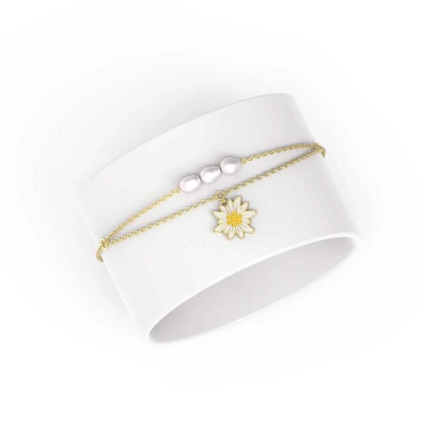 Edelweiss-riipusrannekoru Js.0204.B