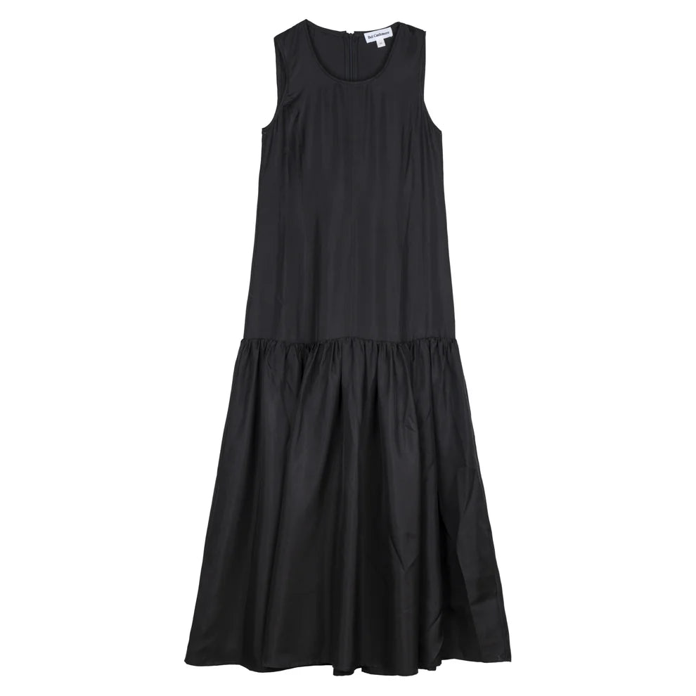 Verona musta silkkimekko