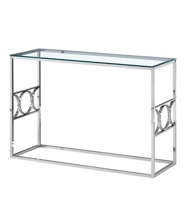 Sivupöytä 120x40x78cm kromi LISA