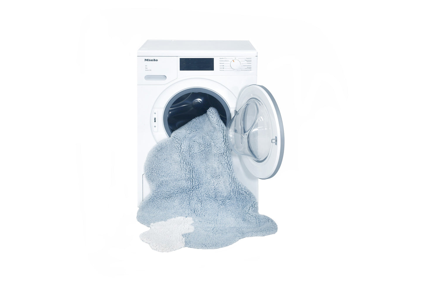 Washable Rug Puffy Dream Blue Cloud, 110 x 170 cm