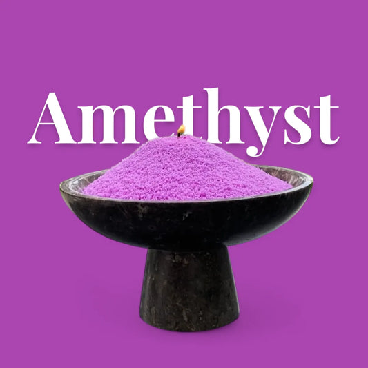 Hajusteeton ametistikynttilähiekka 330g