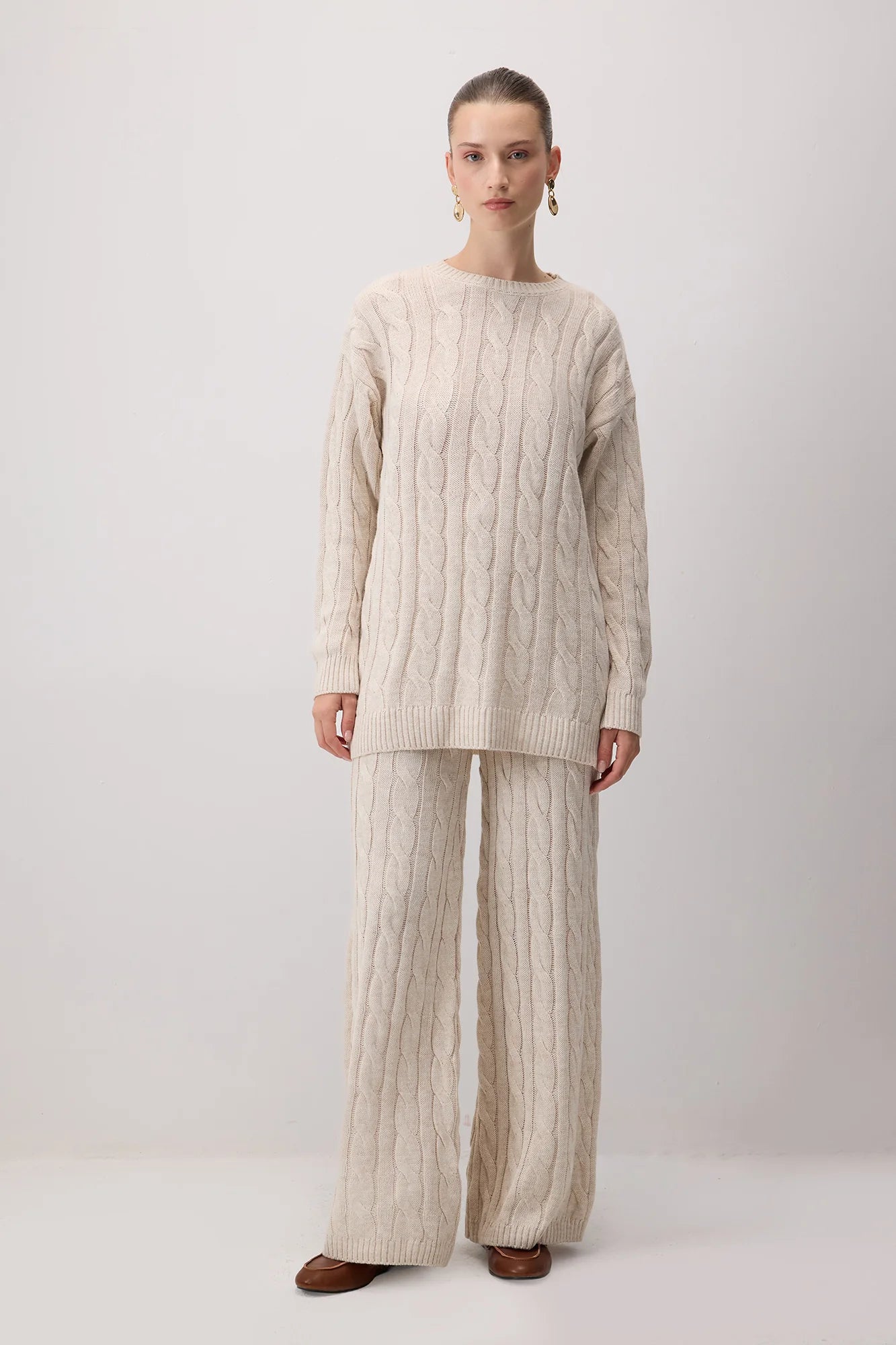 TWISTED PATTERNED neuleasu - kerma