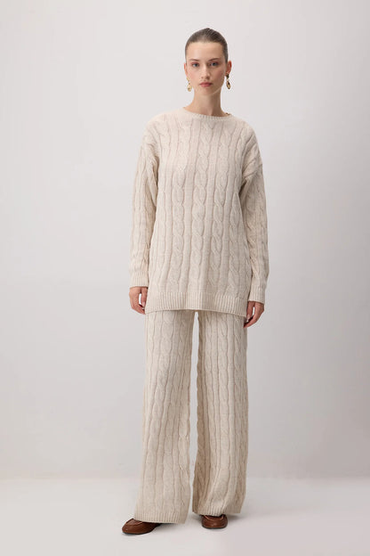 TWISTED PATTERNED neuleasu - kerma