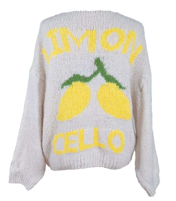 Neuletakki beige LEMON