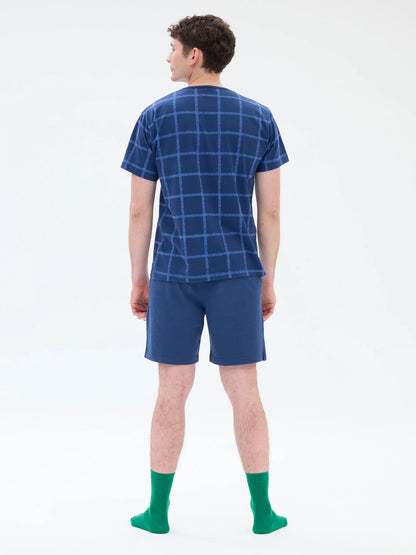 Shortsipyjama Ikkuna, Sininen