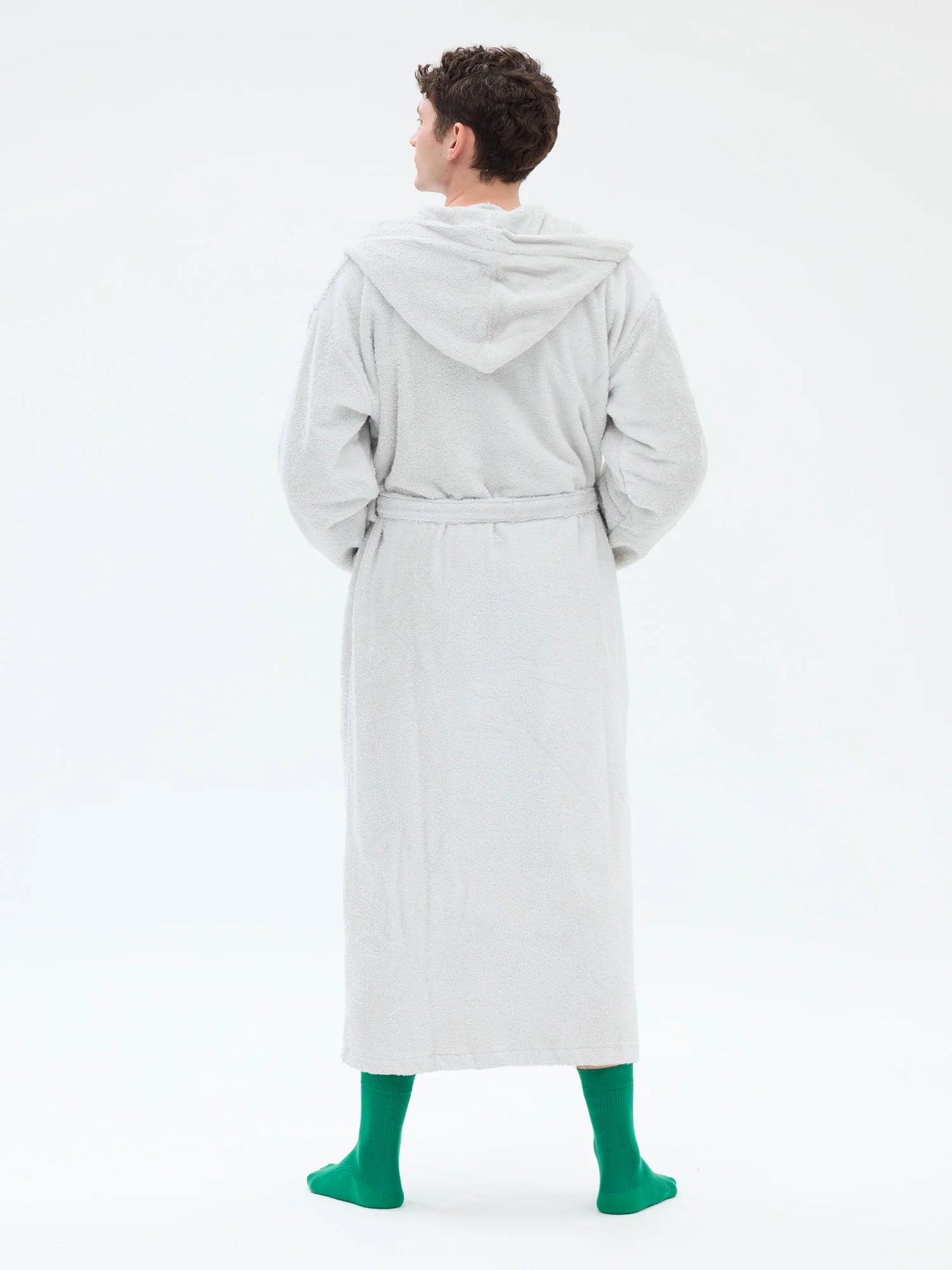 Unisex Kylpytakki RM80, Vaaleanharmaa