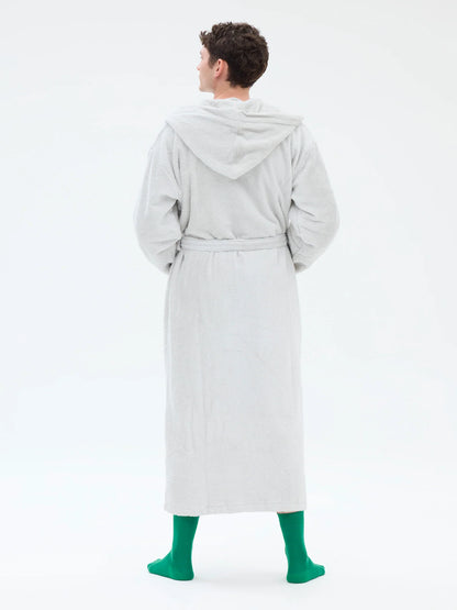 Unisex Kylpytakki RM80, Vaaleanharmaa