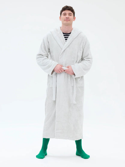 Unisex Kylpytakki RM80, Vaaleanharmaa