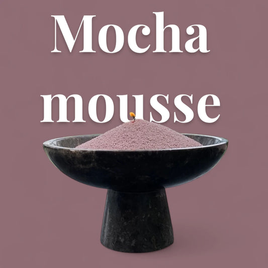 Moccha mousse hajusteeton kynttilähiekka 330g