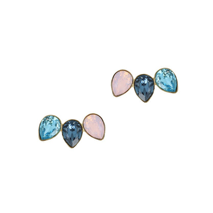 Classic Triple Leaf Rosewater Opal - korvakorut