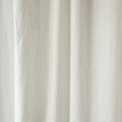 Yö Pellavaverho 2 kpl - Luonnonvalkoinen