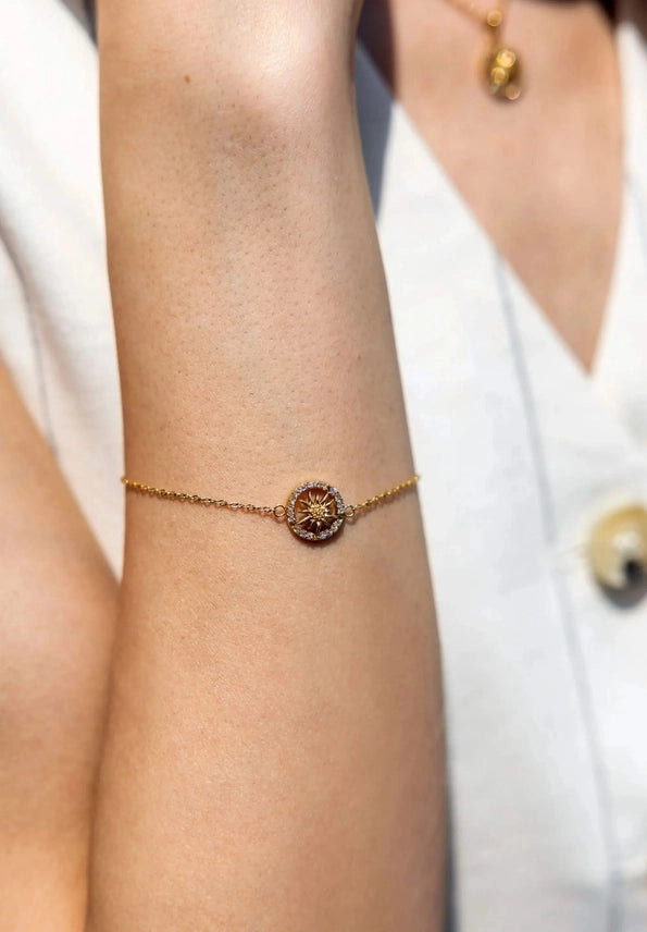 Edelweiss-riipusrannekoru Js.0206.C