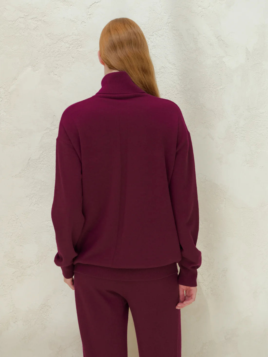 Kashmir-sekoitteinen klassinen poolopaita