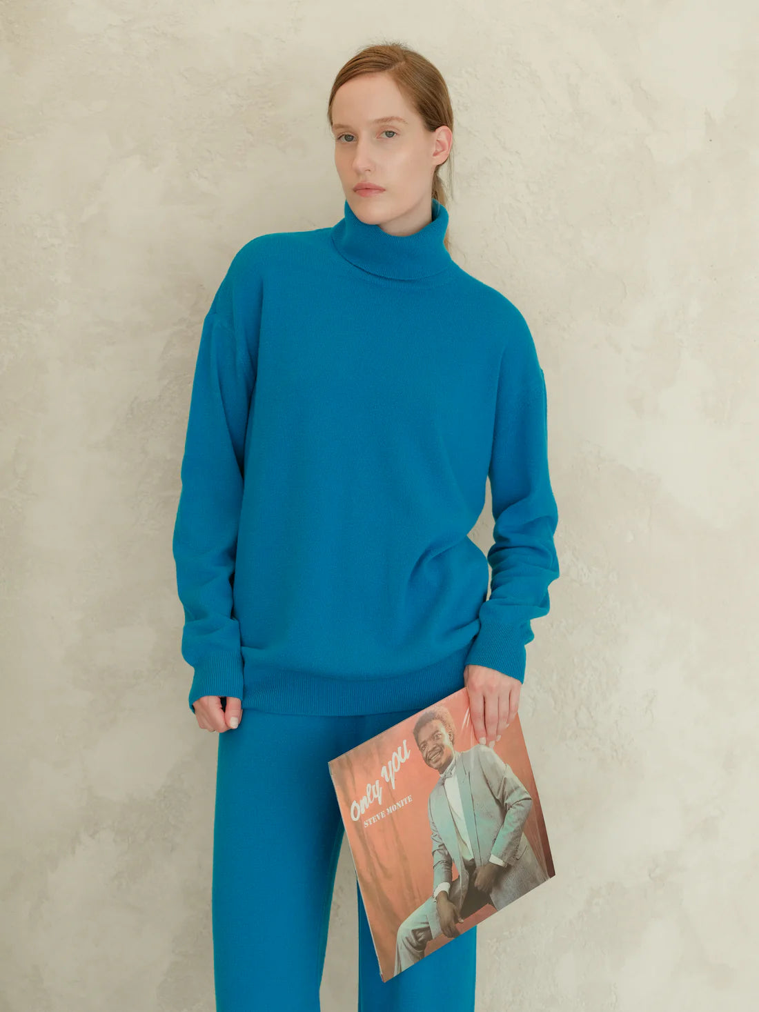 Kashmir-sekoitteinen klassinen poolopaita