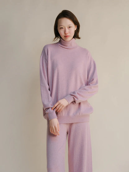 Kashmir-sekoitteinen klassinen poolopaita