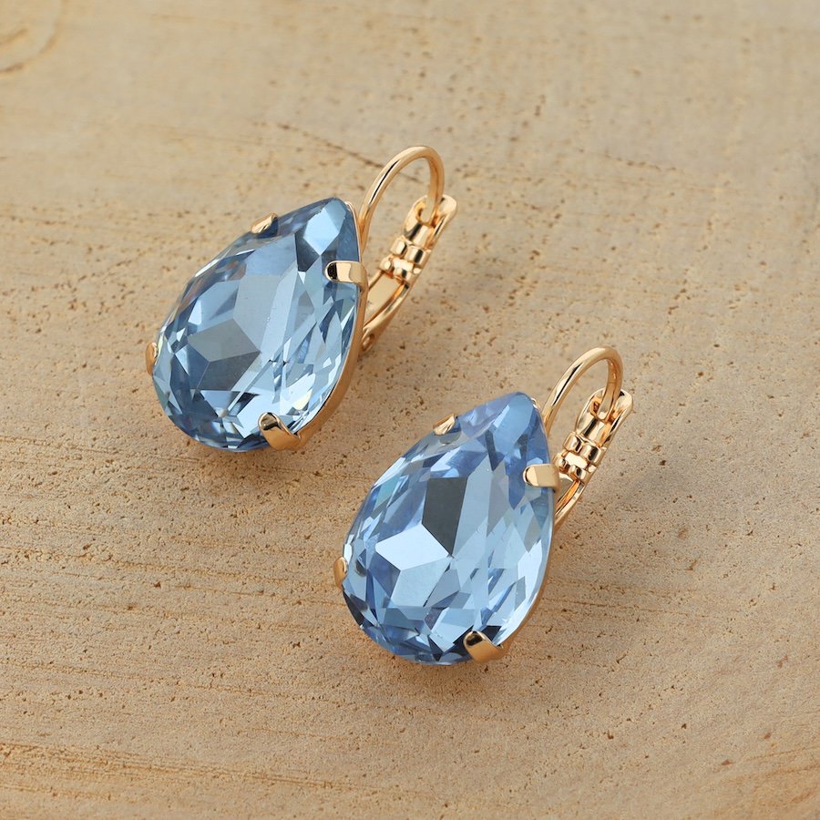 Lacrima Light Saphire Earhangers