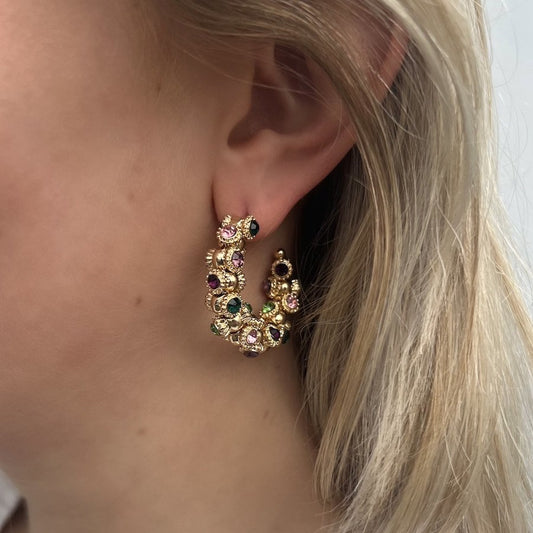 Otazu Vintage Barrel Hoops Multicolor - Gold