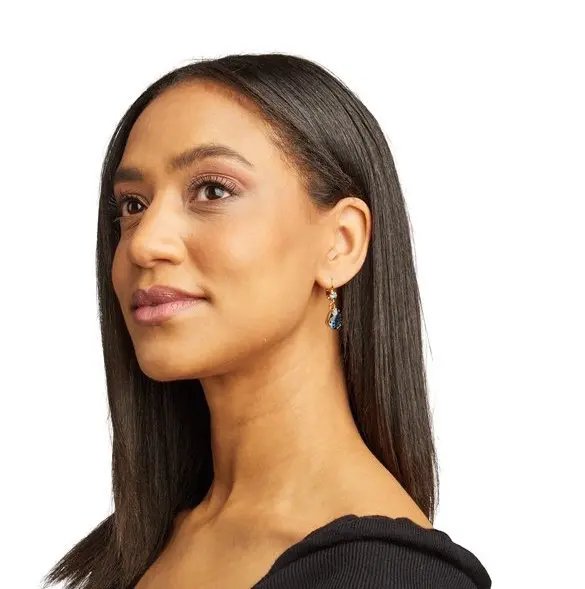 Classic Mini Blue Earrings