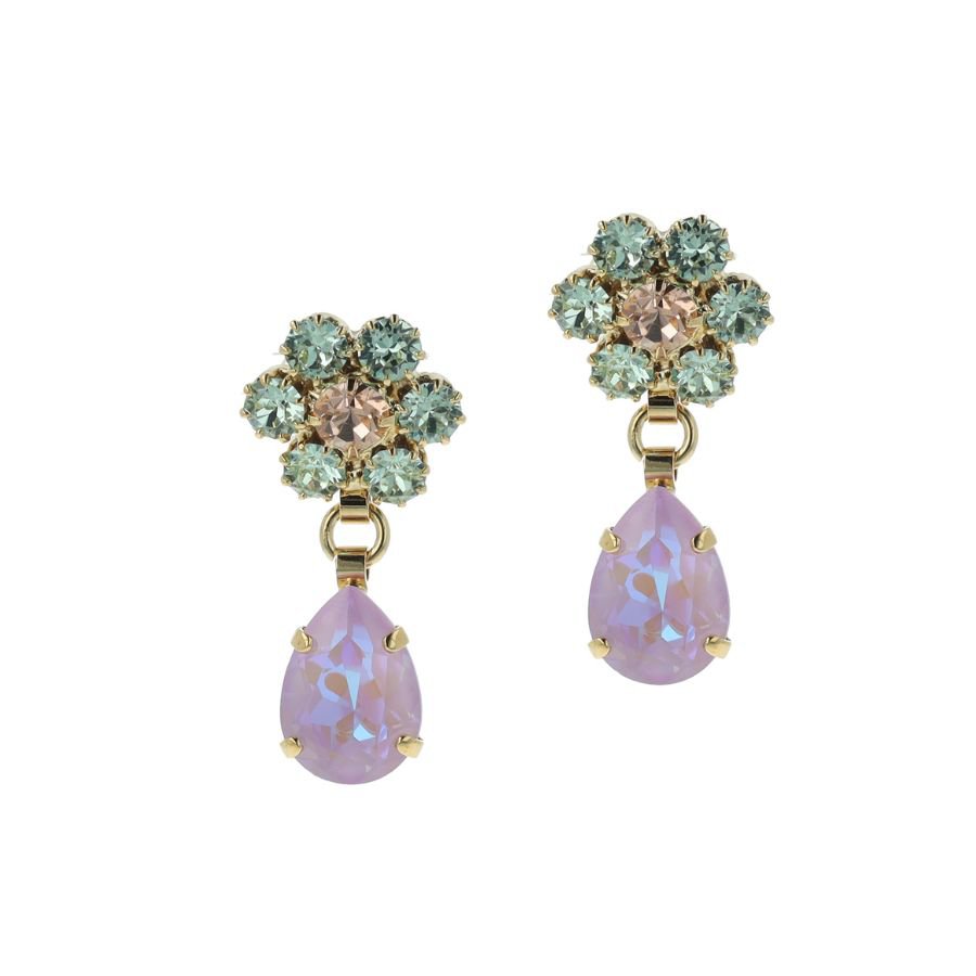 Myrte Purple Earrings