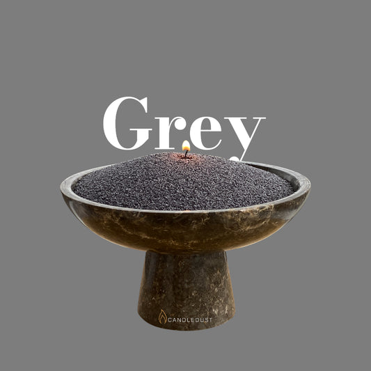 Harmaa hajusteeton kynttilähiekka 330g