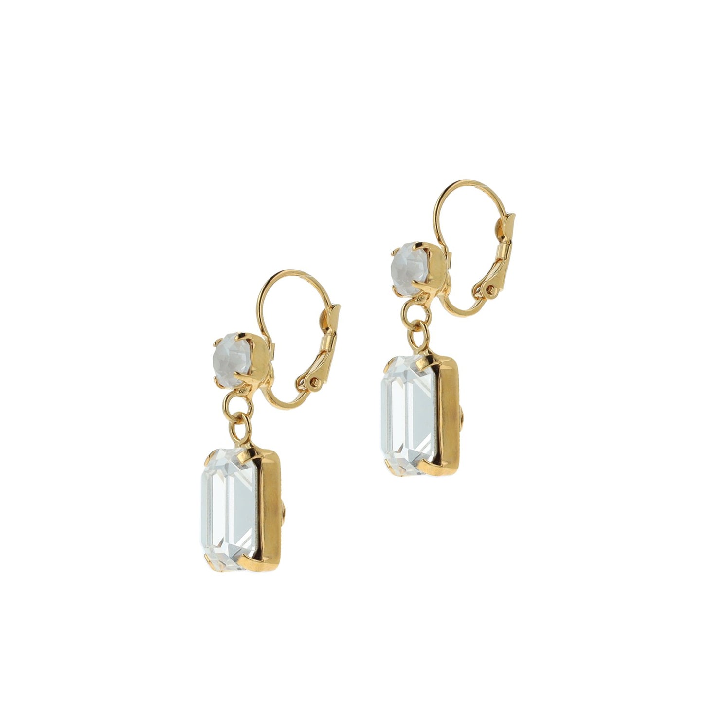 Crystal Geometric Earhangers