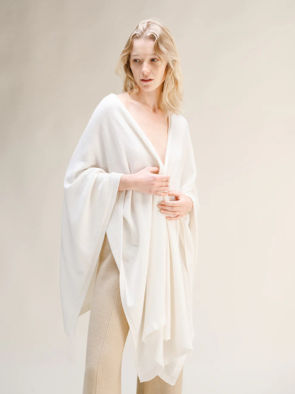 Cashmere Mix Maxi -viitta