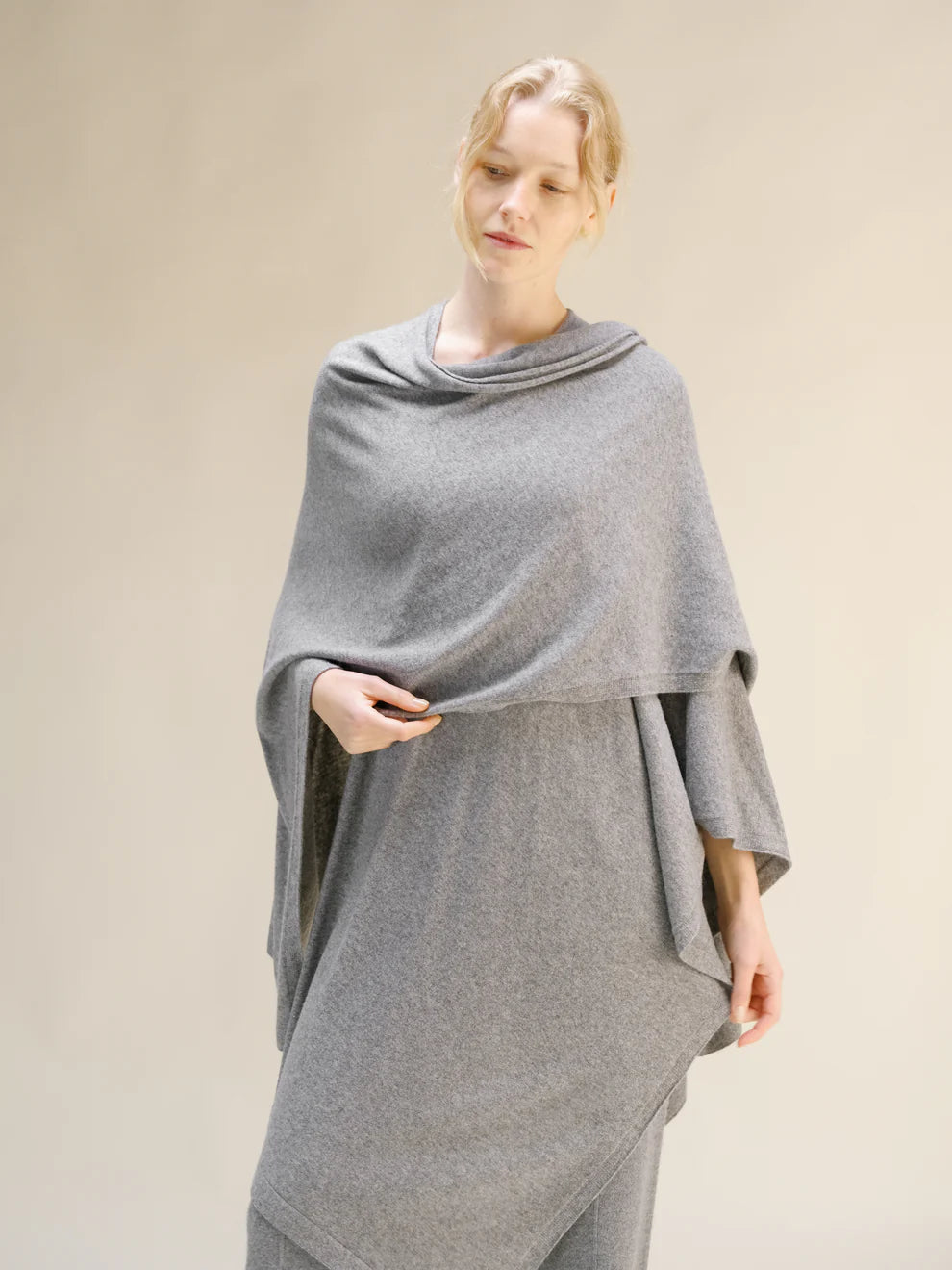 Cashmere Mix Maxi -viitta