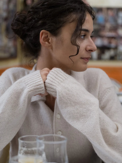 Mohair-sekoitteinen poolopaita