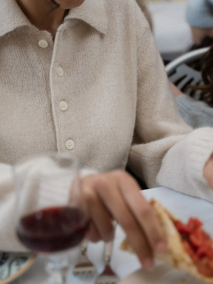 Mohair-sekoitteinen poolopaita