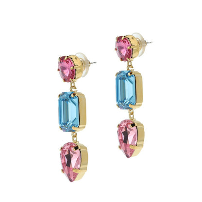 Lady Kate Statement Aqua - korvakorut