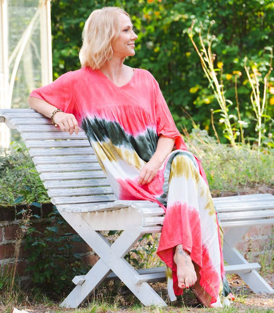 Mekko kuviollinen koralli VIVIENNE