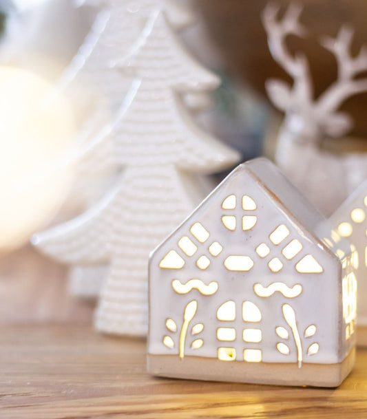 Joulutalo led 10cm