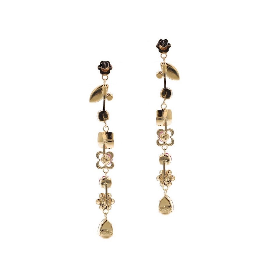 Hersilia Pink Small - korvakorut