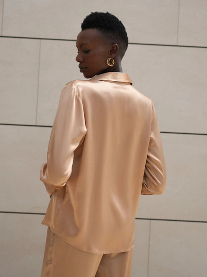 Diana silkkipusero - latte