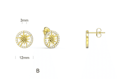 Edelweiss-korvakorut Js.0206.B