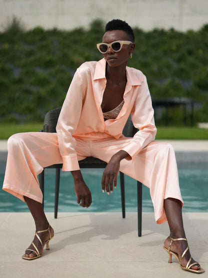 Diana silkkipusero - persikka