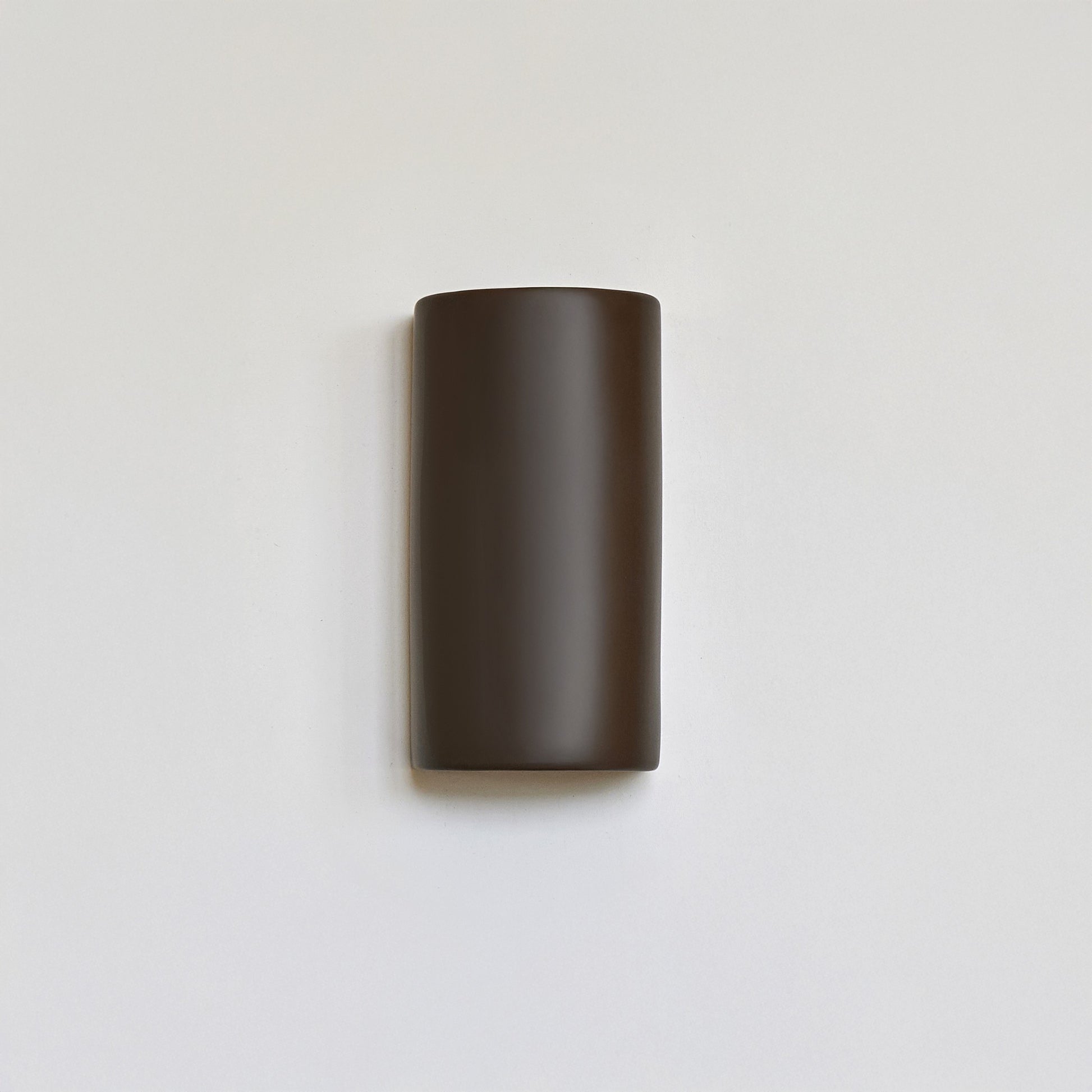Ceramic wall light CURVE - Brown