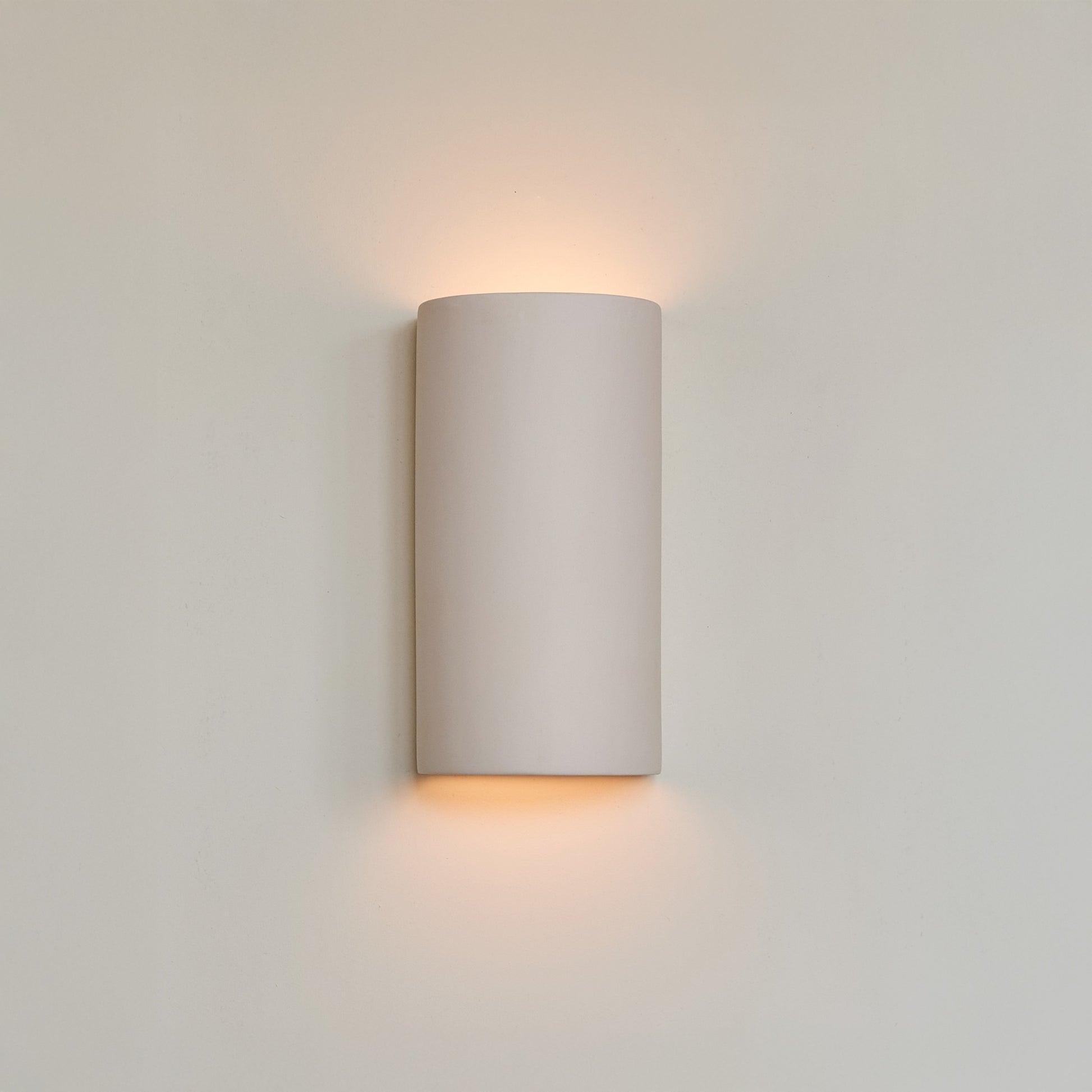 Ceramic wall light CURVE - Extra Matte White