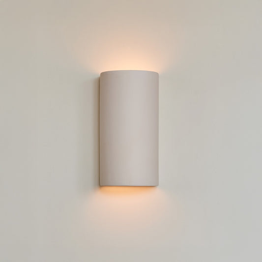 Ceramic wall light CURVE - Extra Matte White