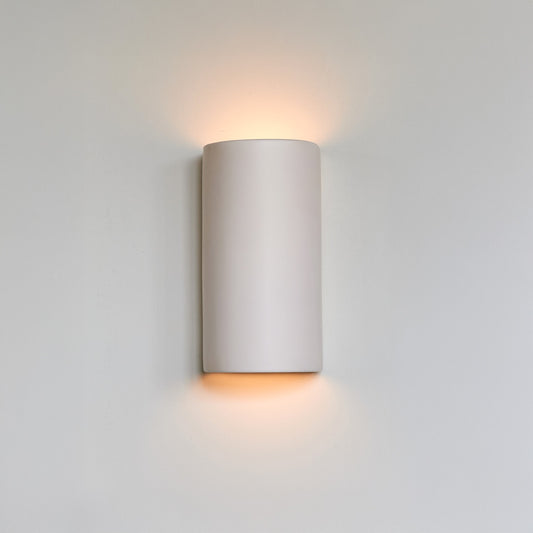 Ceramic wall light CURVE - Off White