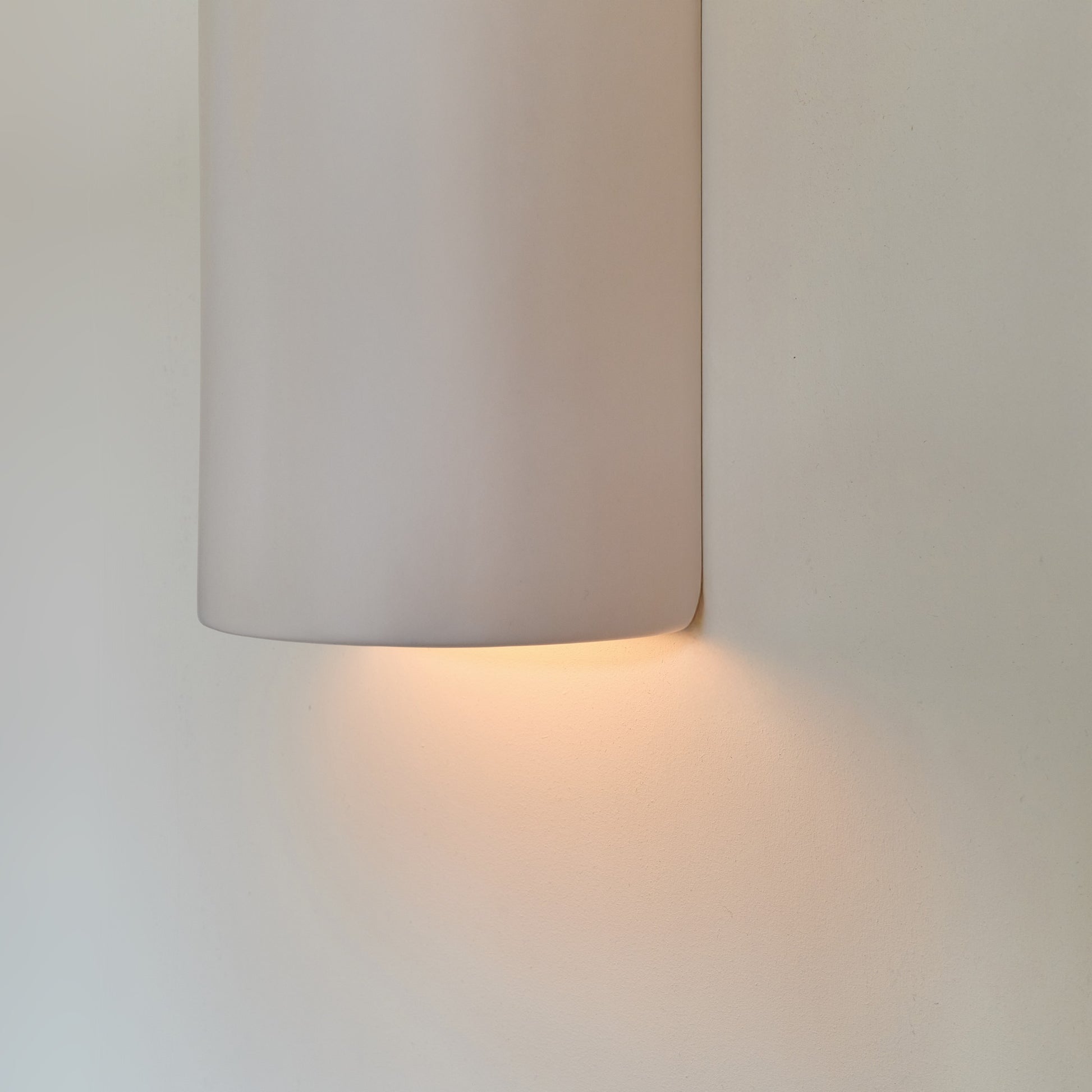 Ceramic wall light CURVE - Off White