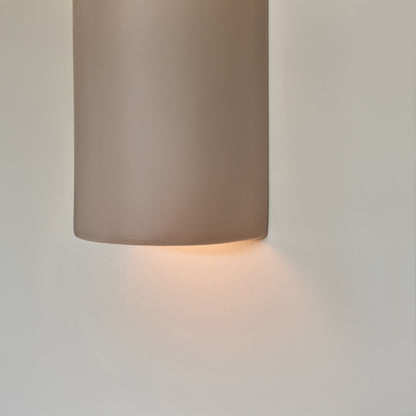 Ceramic wall light CURVE - Taupe