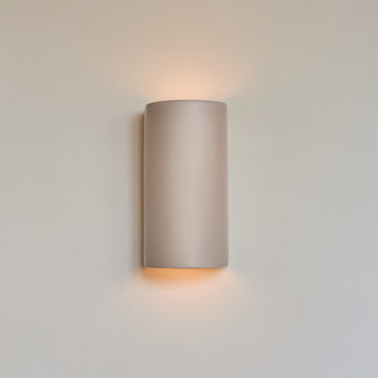 Ceramic wall light CURVE - Taupe
