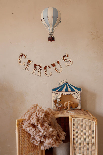 Circus Puppet Theater – Wooden Wall Decoration