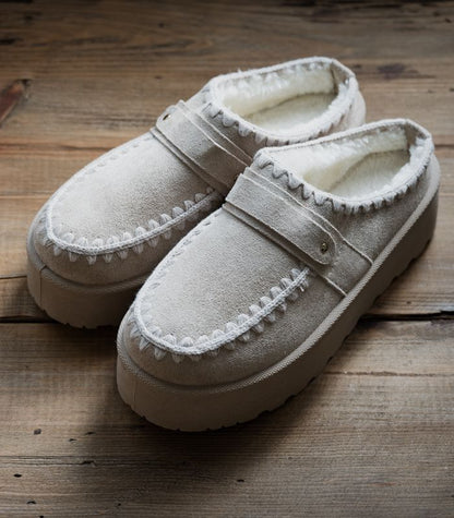 Paksupohjaiset pistokkaat beige