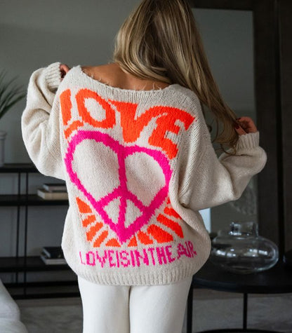 Neule valkoinen love