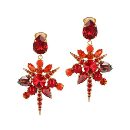 Precious Coral - klipsikorvakorut